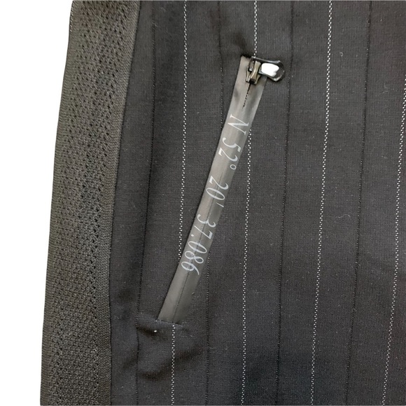 Poools NWT Pinstriped Black Tuxedo Pants Trousers Size 6/8 or M see measurements - Picture 6 of 12